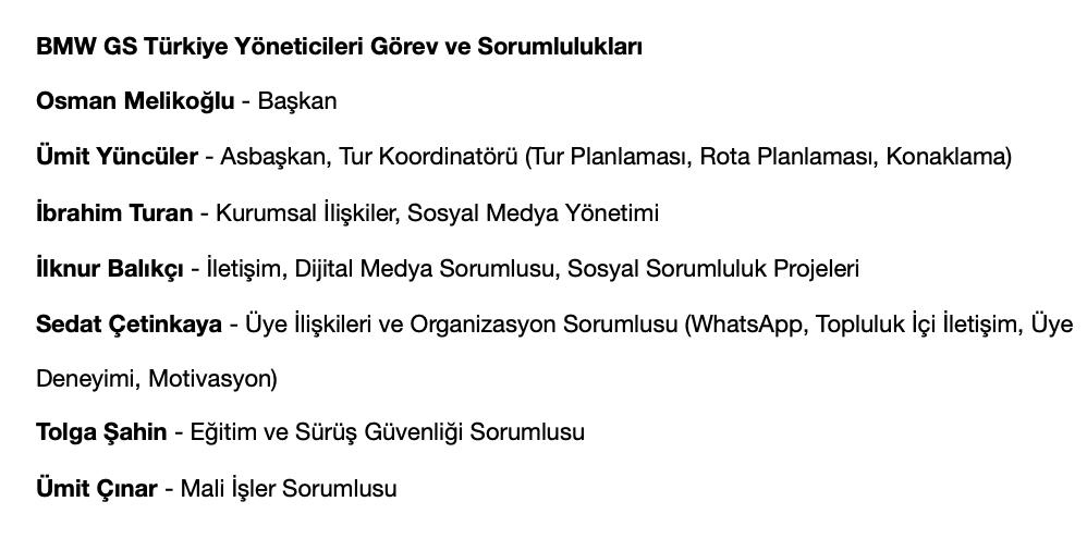 görev dağılımı